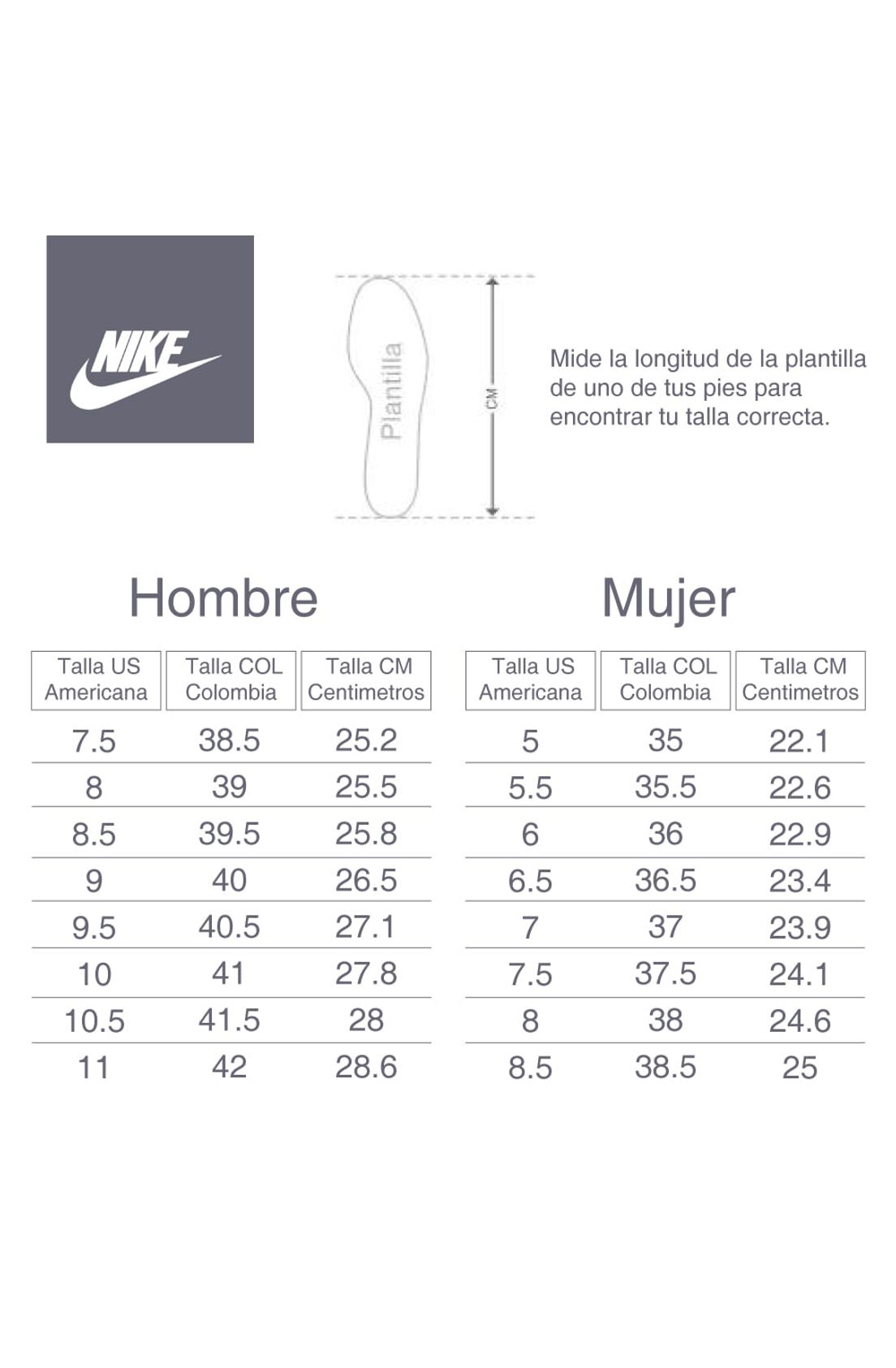 tenis nike hombre cafes