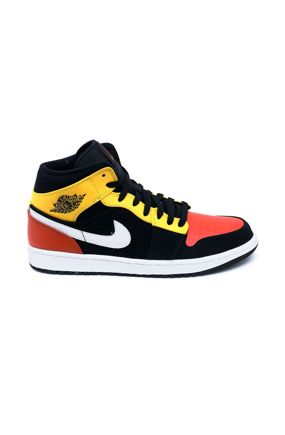 Bota Air Jordan 1 Mid - Hombre - Negro - Nike - Tennis