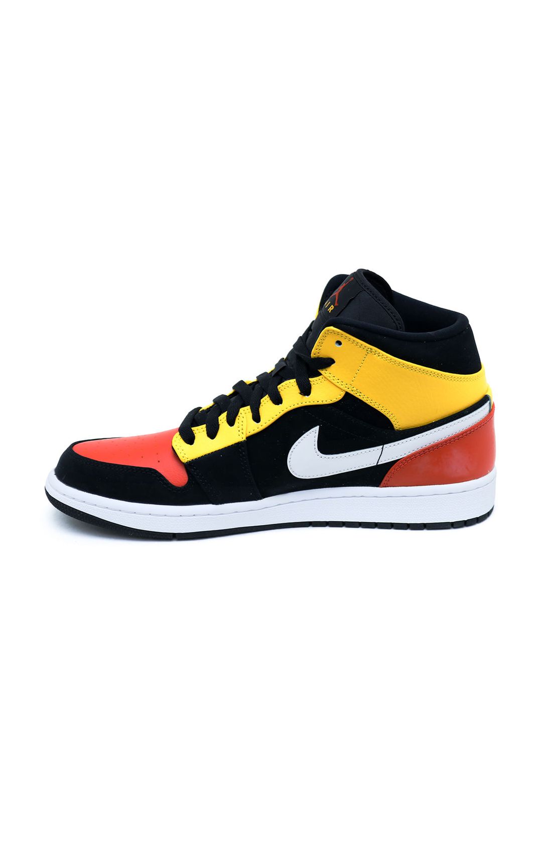 Bota Air Jordan 1 Mid - Hombre - Negro - Nike - Tennis