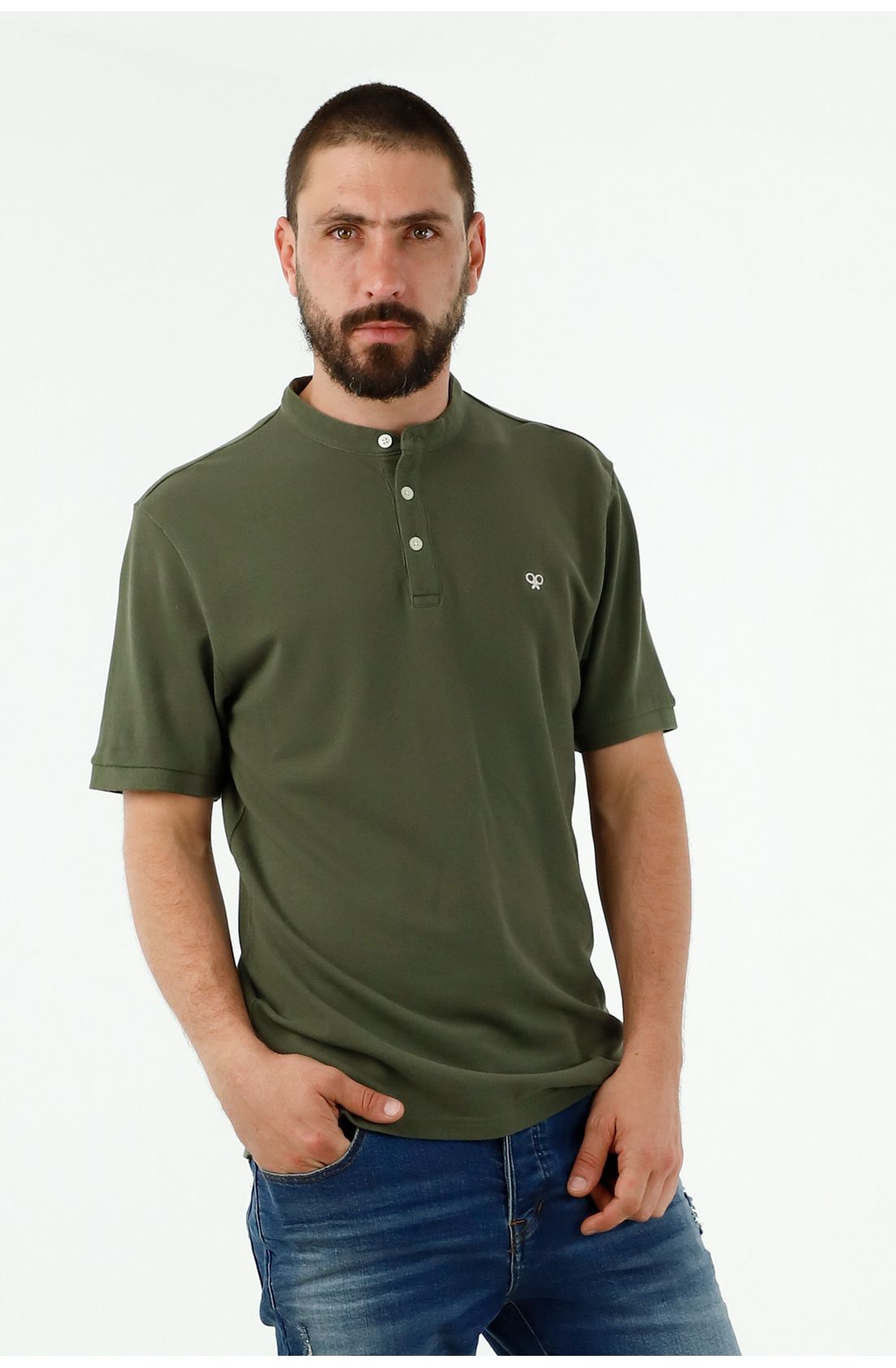 polo cuello neru