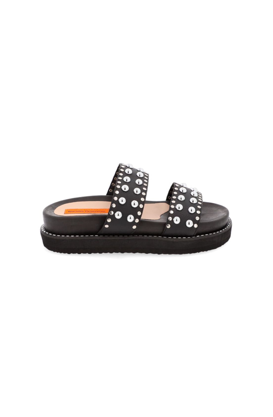 Sandalia plataforma negro para mujer max - Tennis