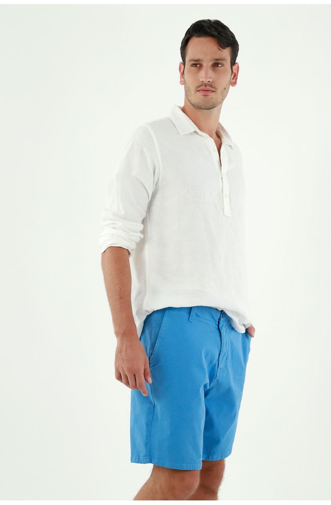 Marc opolo shorts Bermuda azul tamaño 30 nuevo