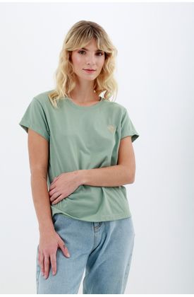 tshirt-para-mujer-topmark-verde