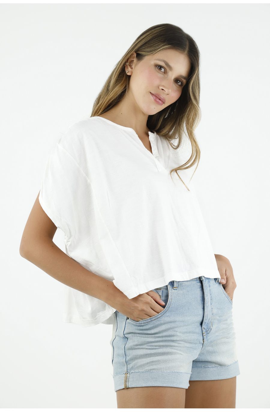 Mujer Ropa de Camisetas y tops de Camisetas Camiseta de Market de color Blanco 