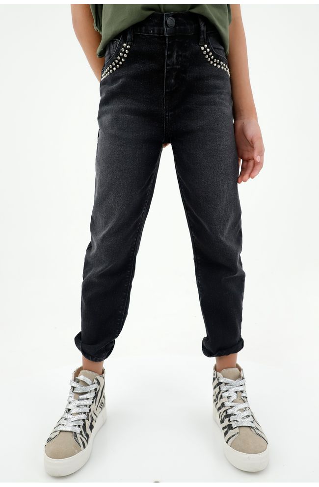 jeans-para-niña-tennis-negro
