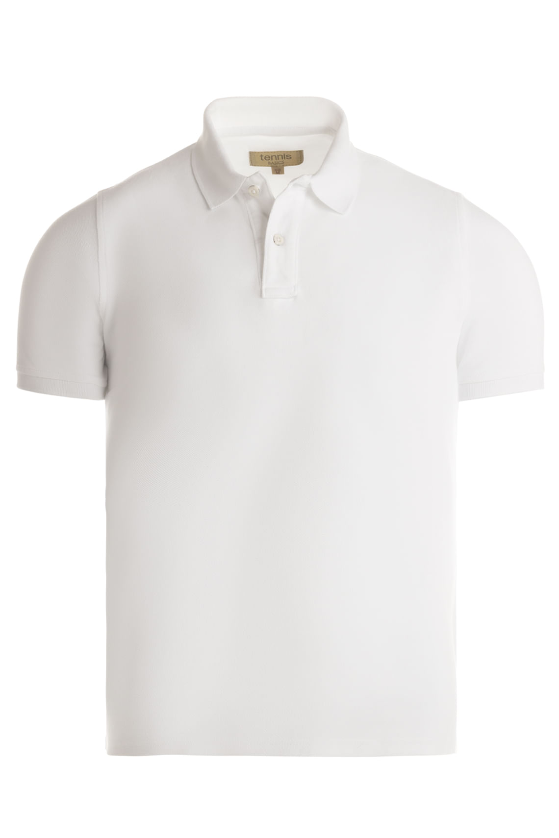 Polo para hombre blanca personalizable