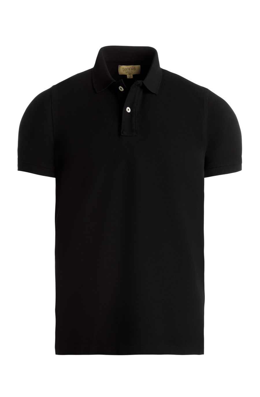 Polo para hombre negro personalizable
