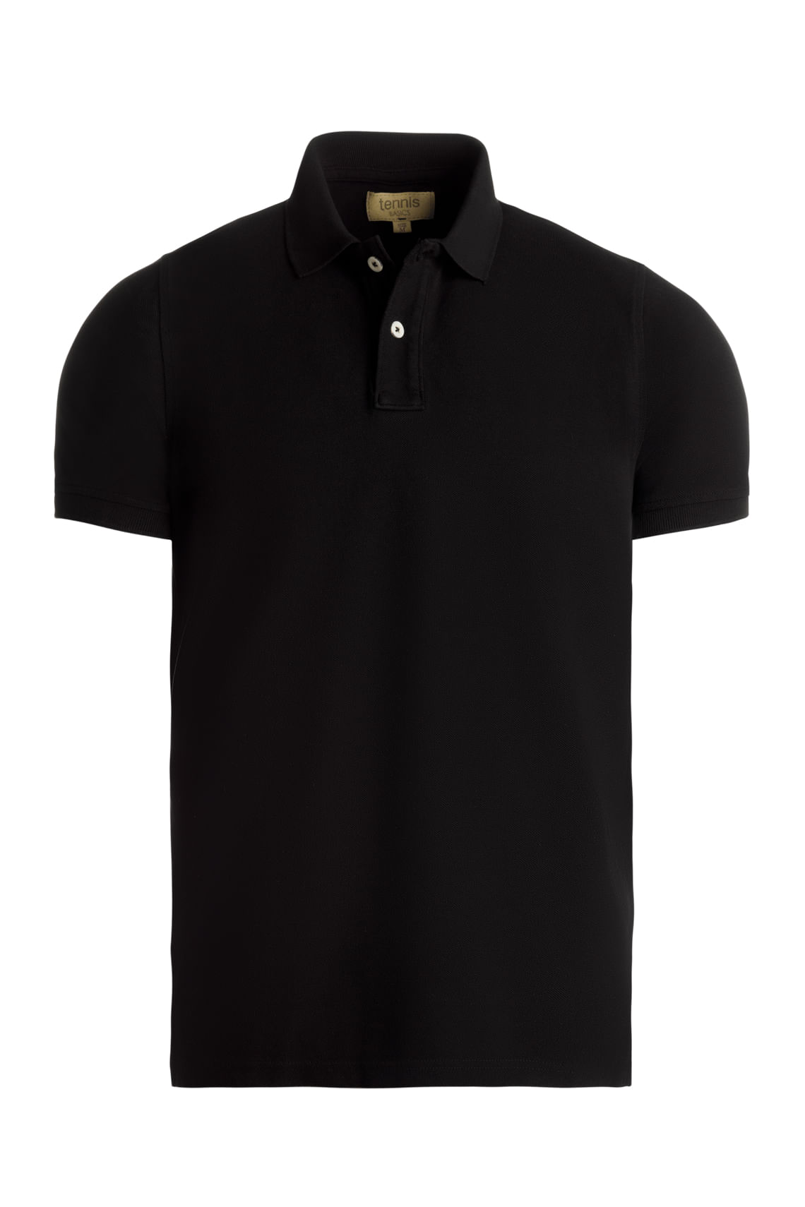 Polo para hombre negro personalizable