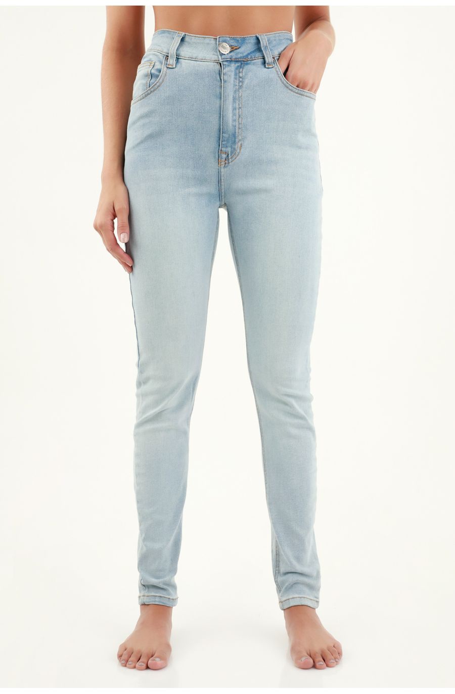 Jean Súper Slim azul para mujer