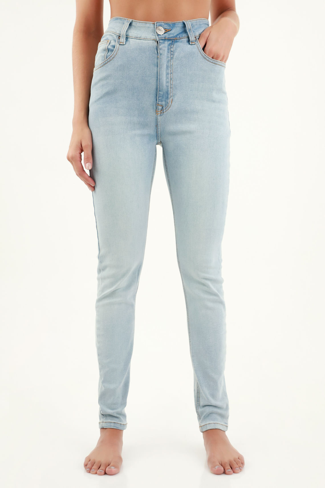 Jean Súper Slim azul para mujer