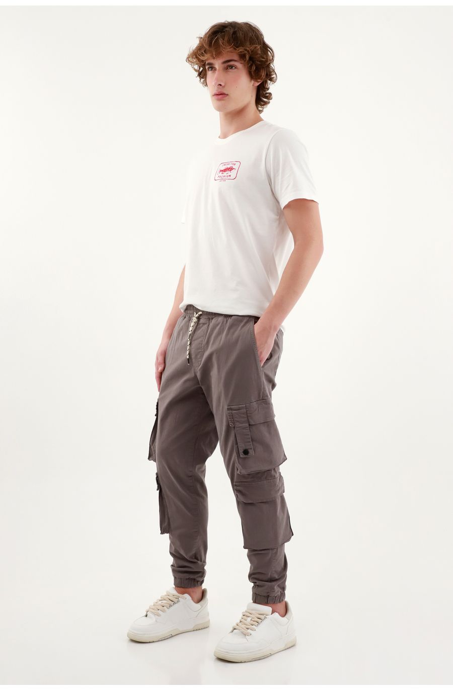 Pantalón Jogger gris para hombre