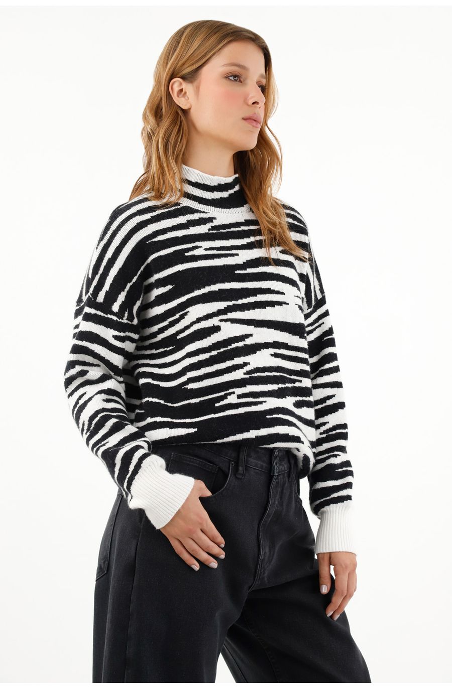 Buzo de animal print para mujer