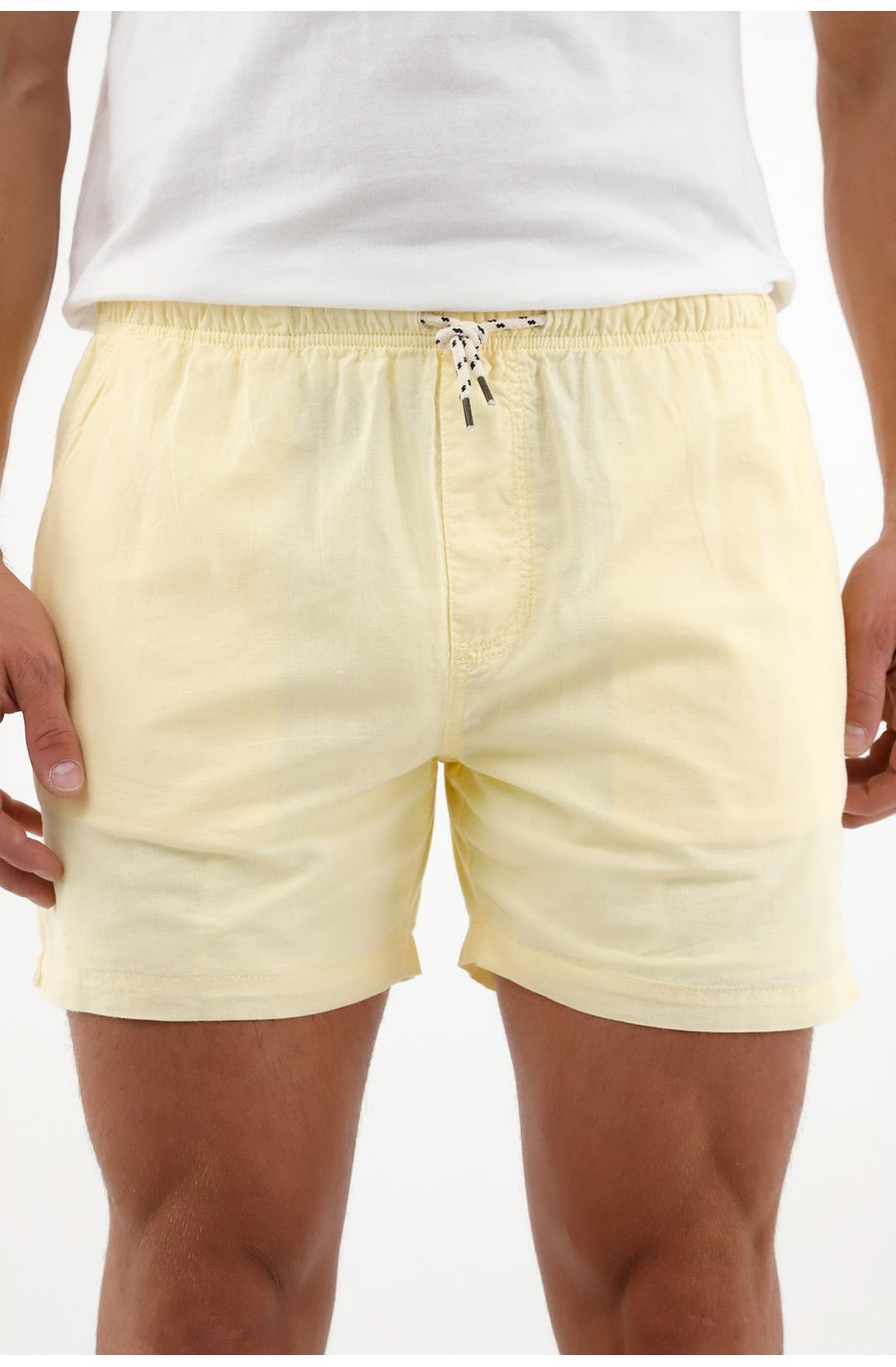 Bermuda con bolsillos laterales para hombre