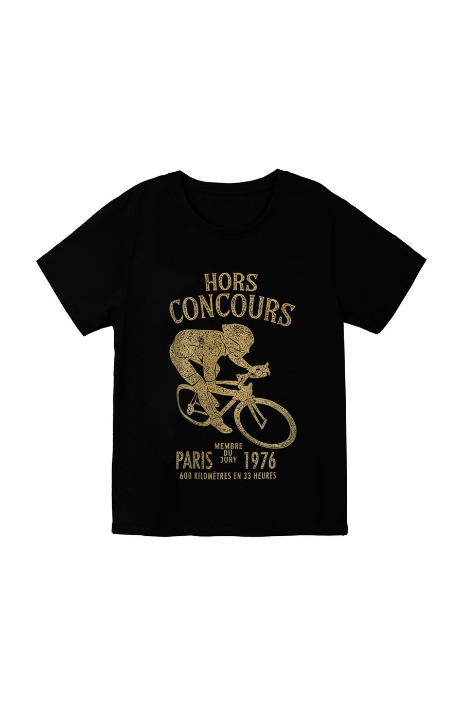 Camiseta negra manga corta para hombre