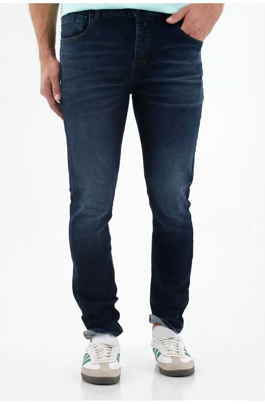 Jean azul Super Skinny para hombre