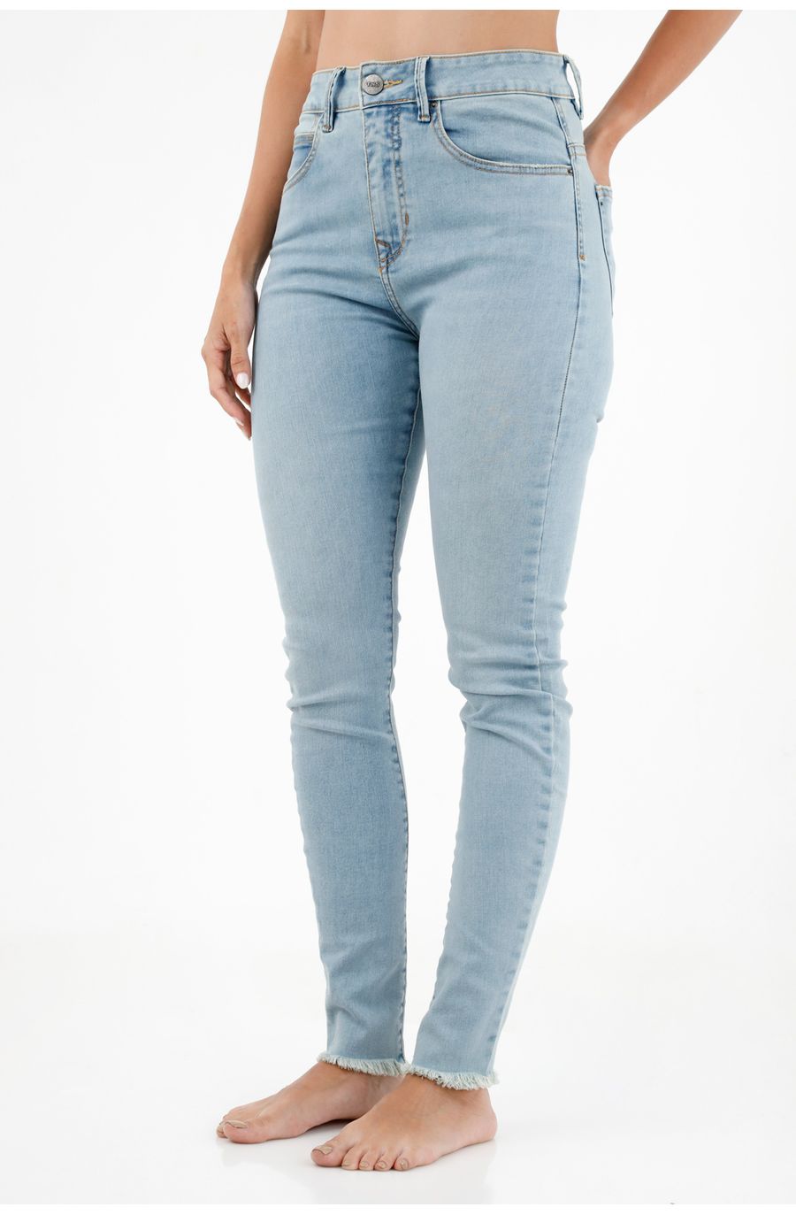 Jean jegging azul para mujer