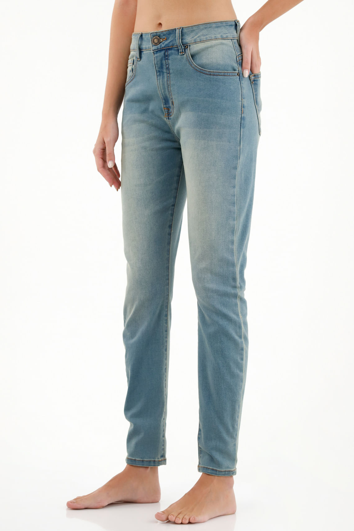 Jean Jegging azul para mujer