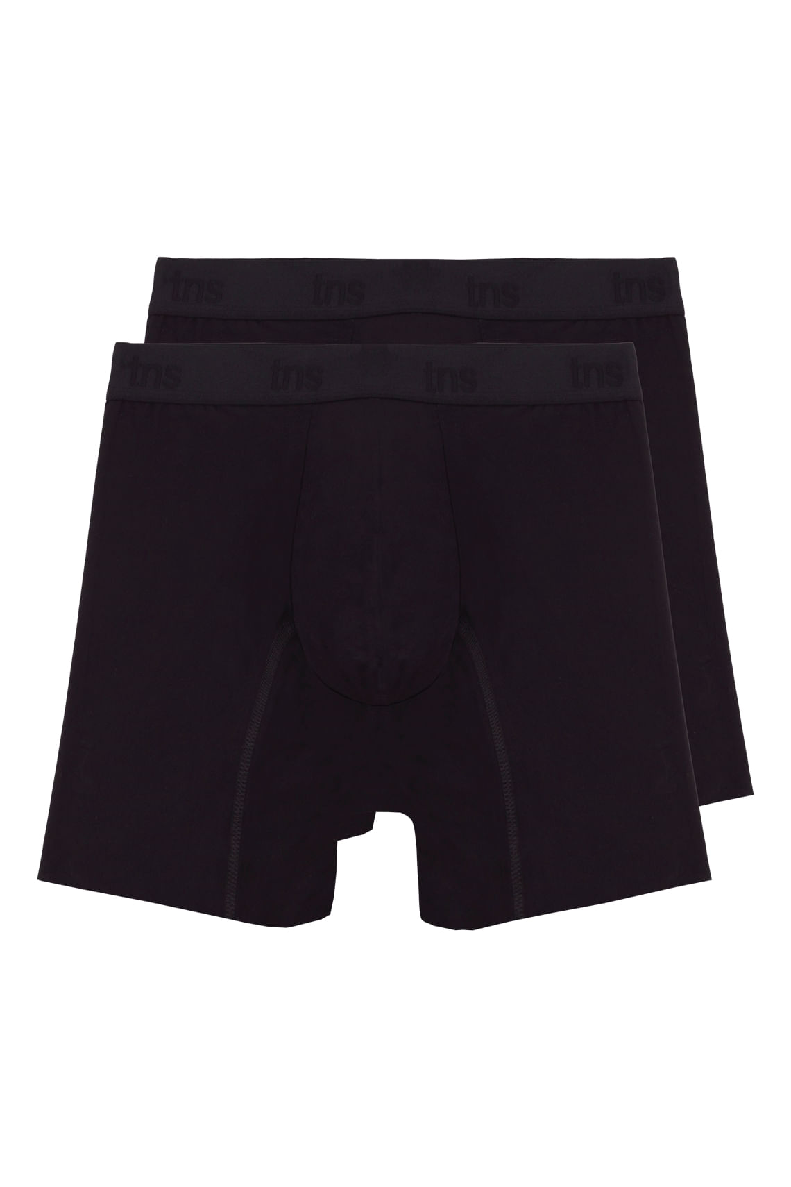 Bóxer negro duopack para hombre