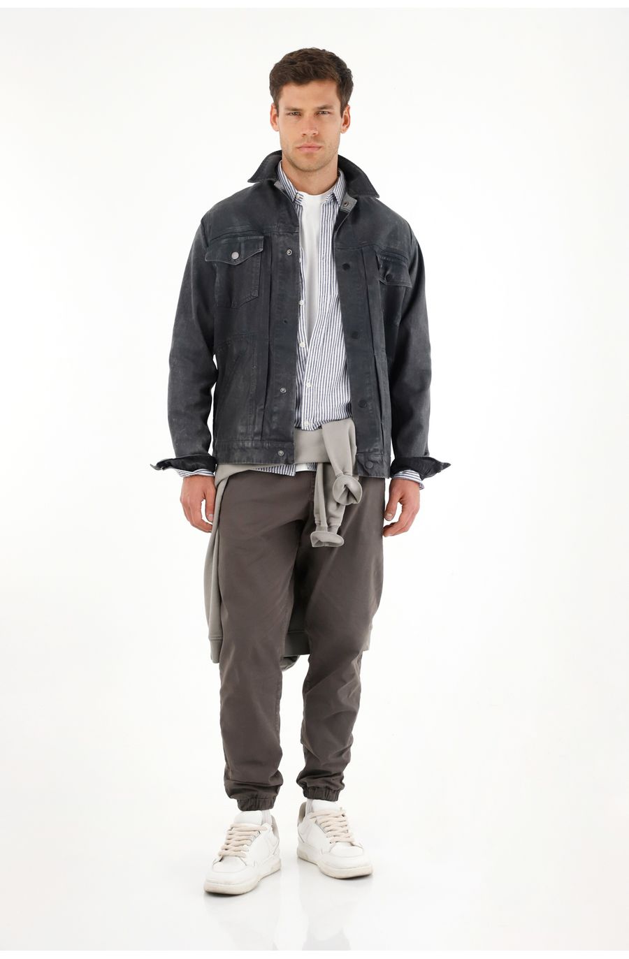 Pantalón Jogger gris para hombre