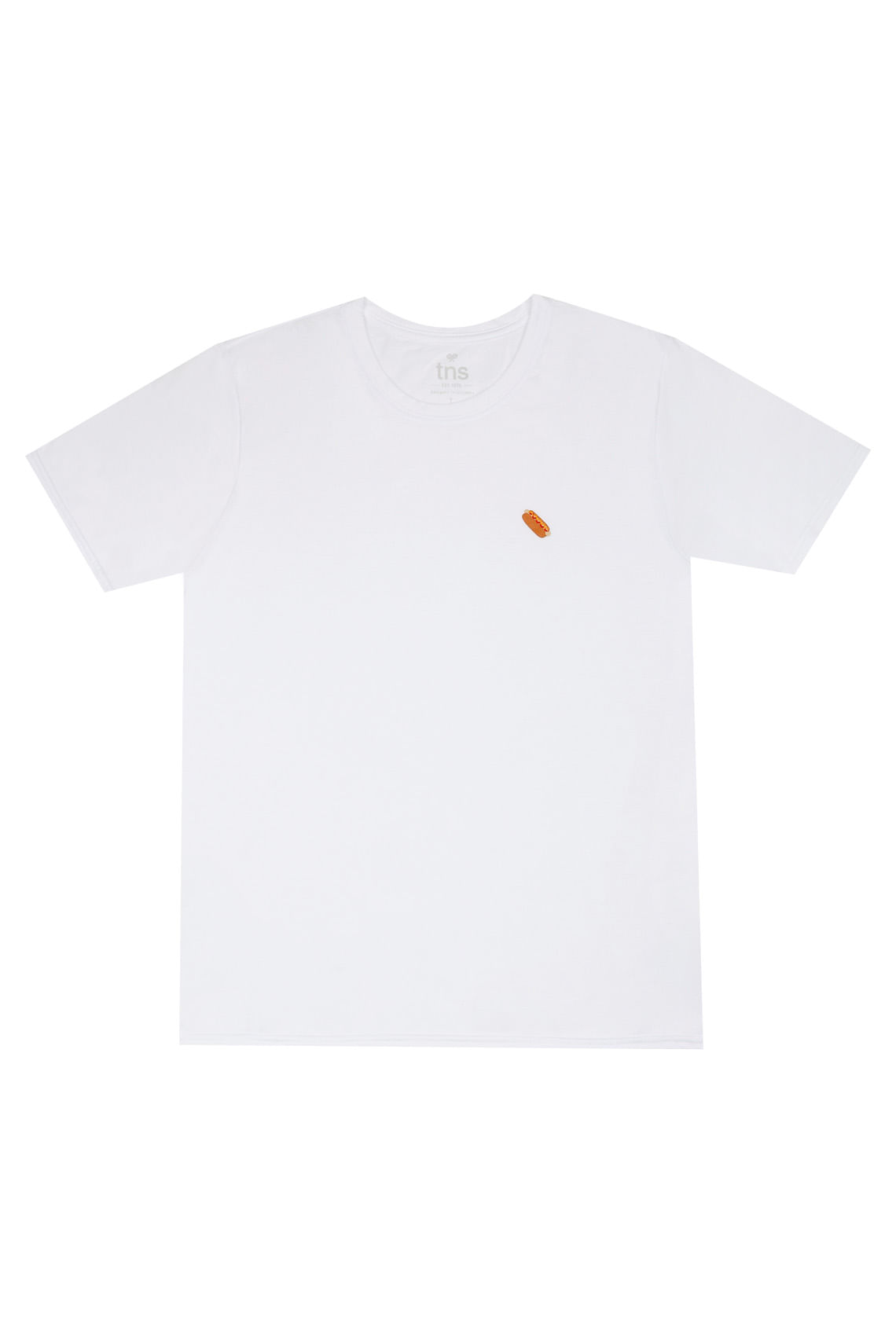 Camiseta básica blanca para hombre