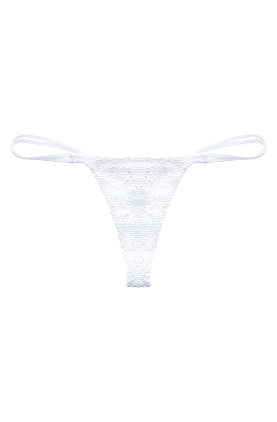 Panty crudo de diseño tejido para mujer