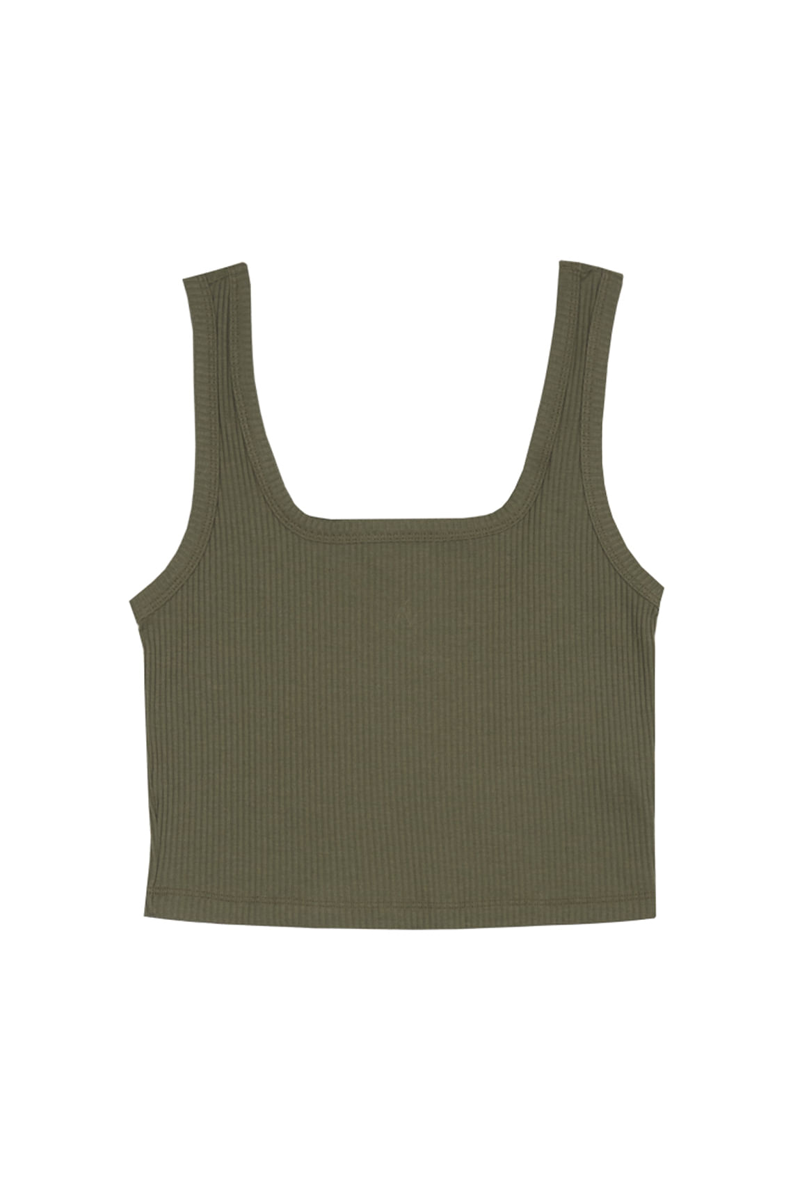 Camiseta verde manga sisa para mujer