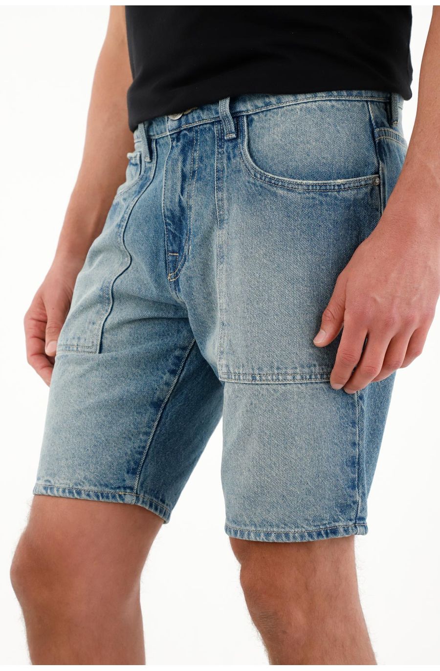 Bermuda Nudy azul para hombre