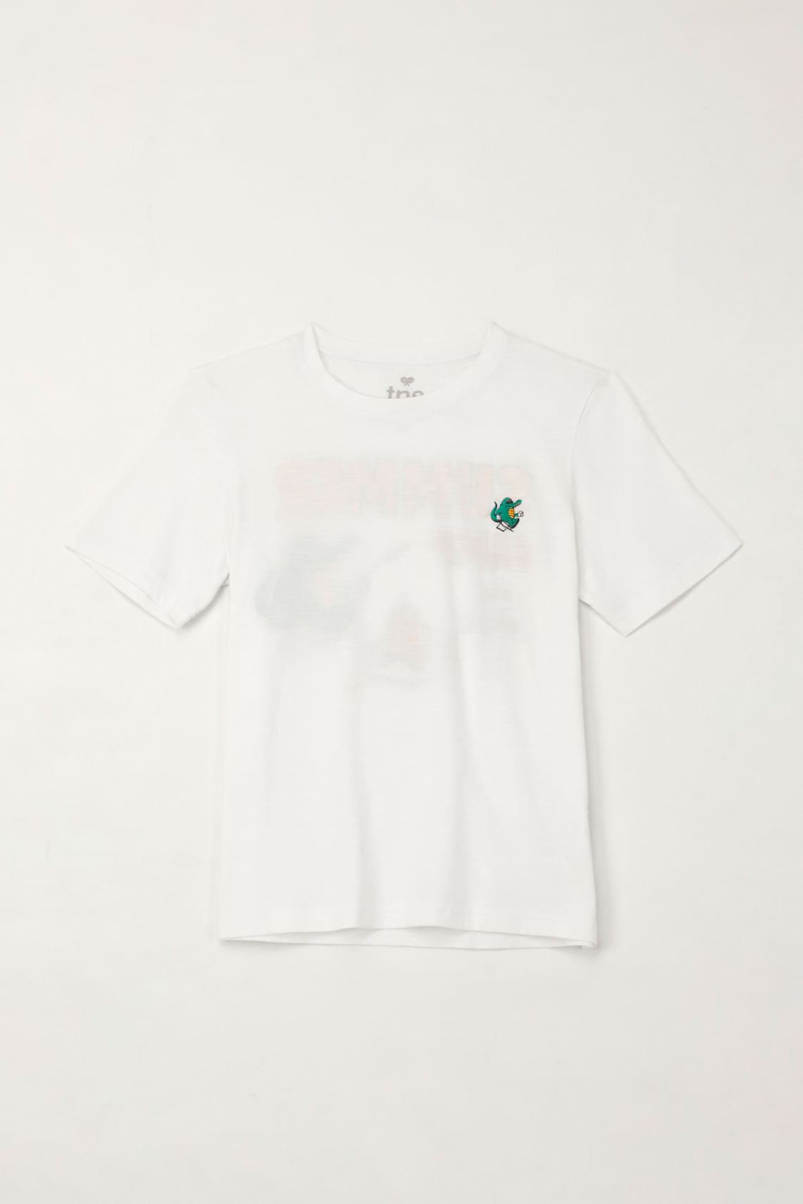 Camiseta con estampado Summer Camp blanca para niño