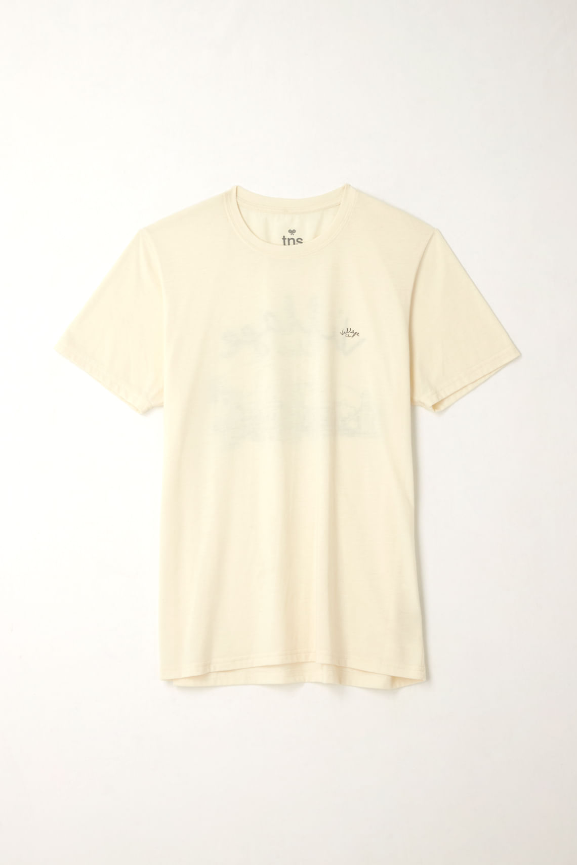 Camiseta básica crudo para hombre