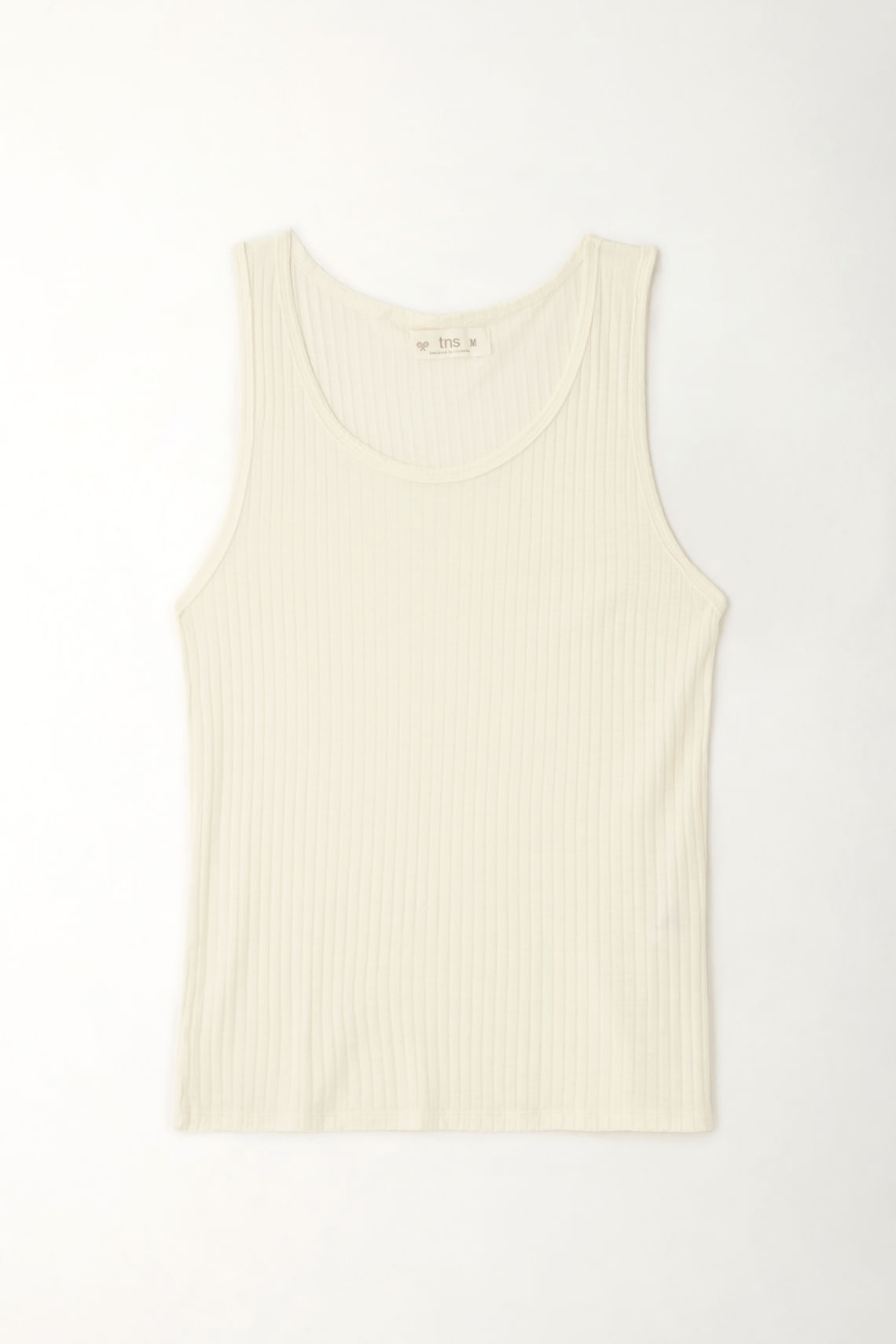 Camiseta manga sisa crudo para mujer