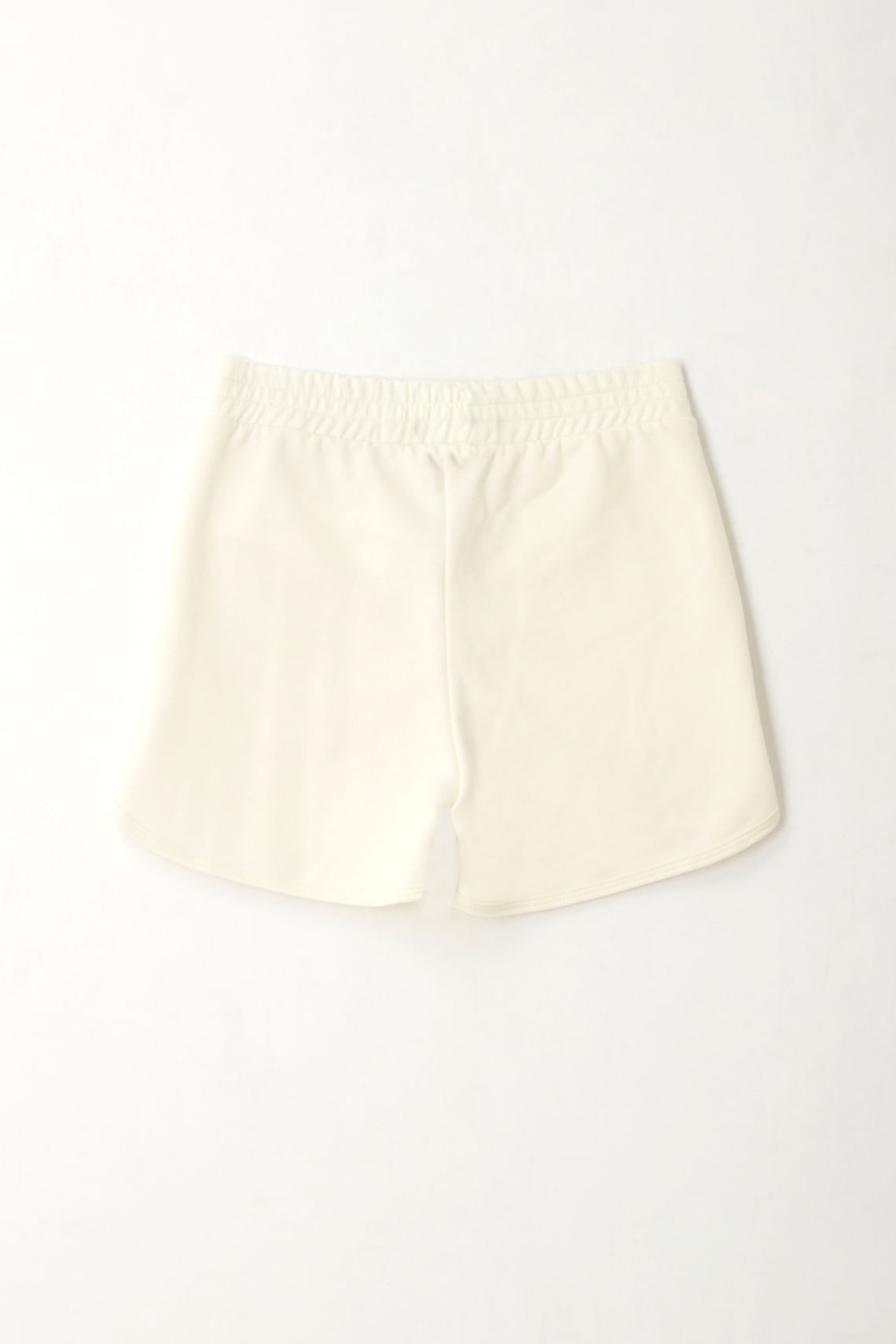 Short tiro alto deportivo crudo para niña