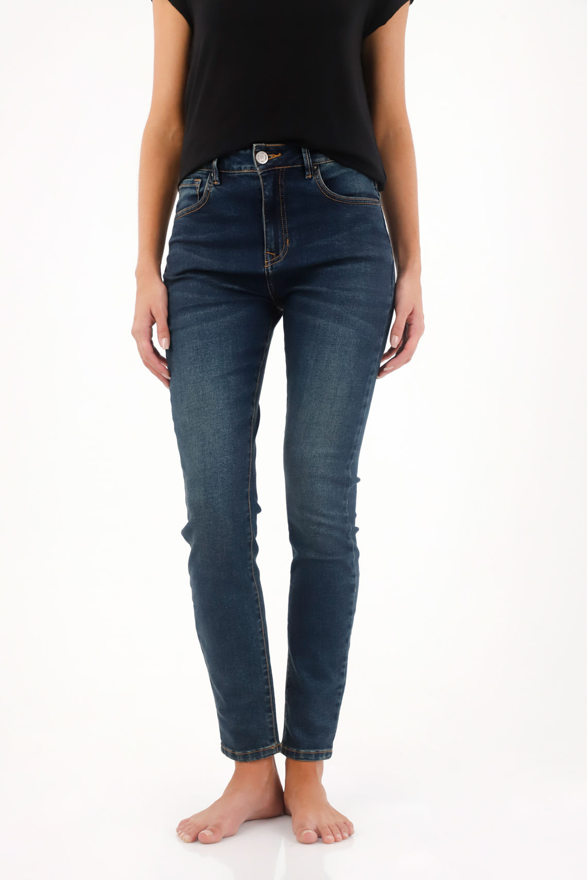 Jean Jegging azul para mujer