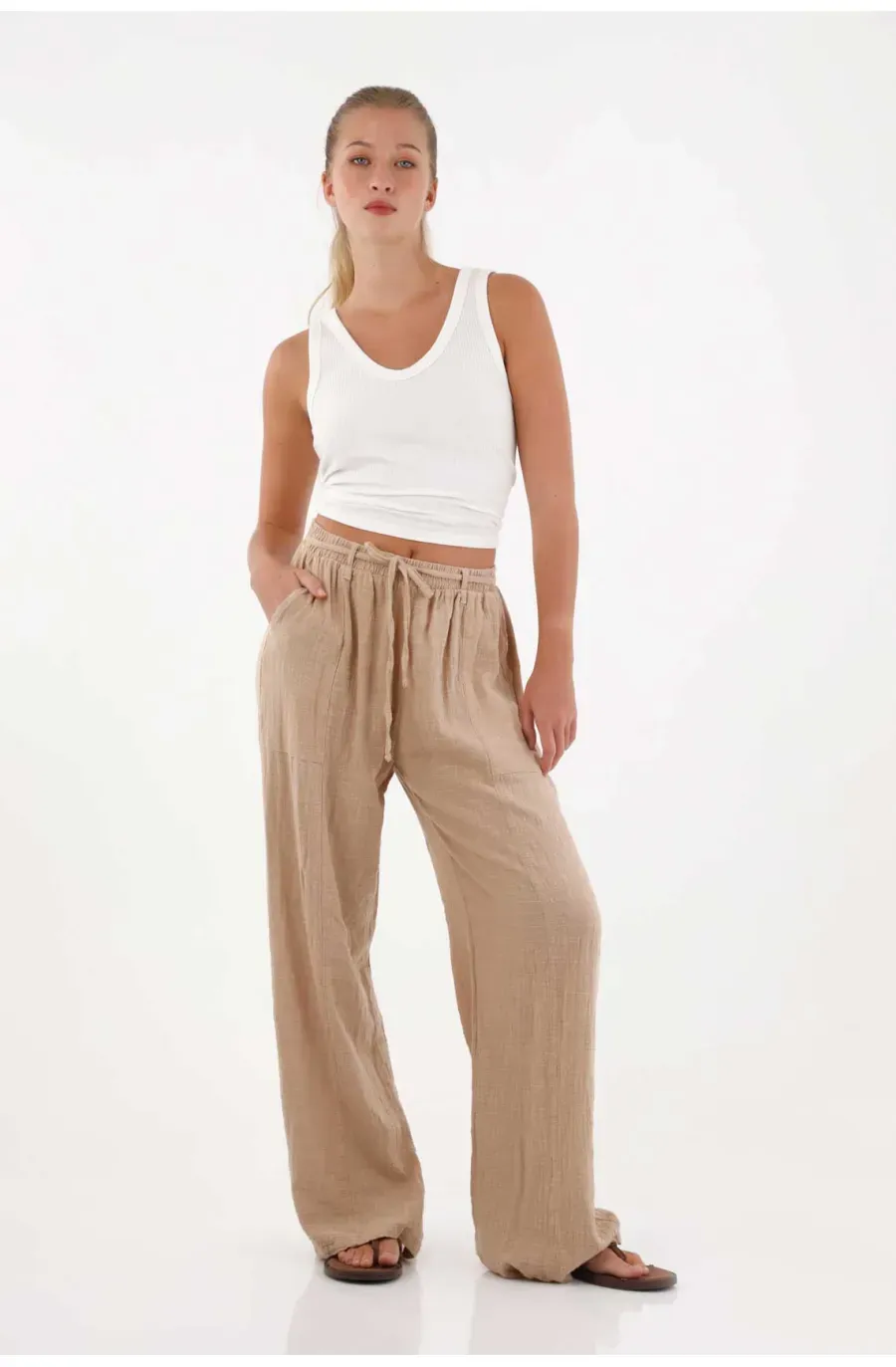 Pantalon para mujer topmark, pantalones entero
