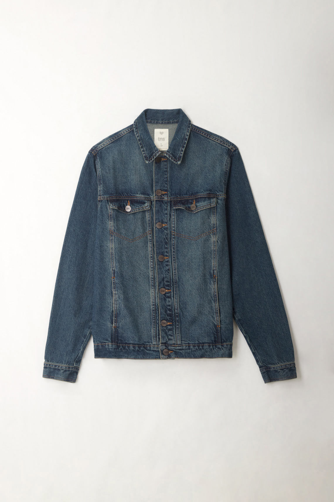 Chaqueta azul en denim para hombre