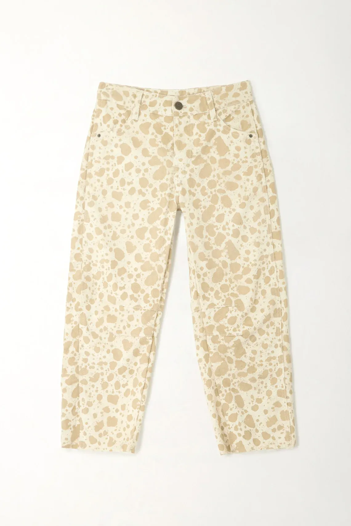 Pantalón Horseshoe animal print para niña