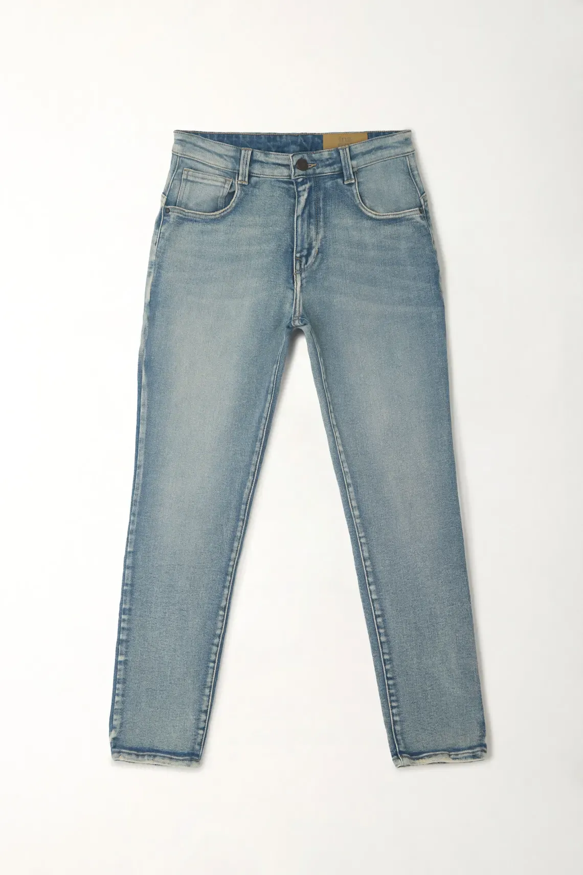 Jean Slim cinco bolsillos azul para niño