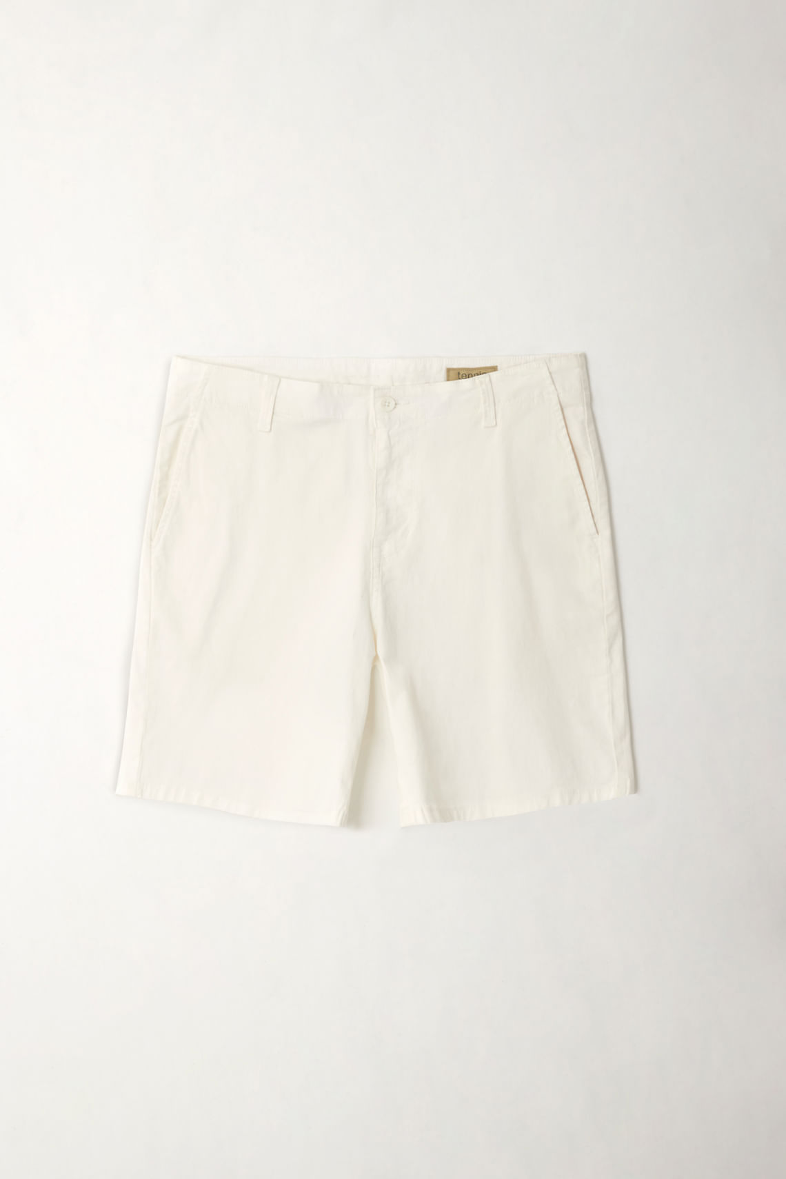 Bermuda crudo tipo chino para hombre