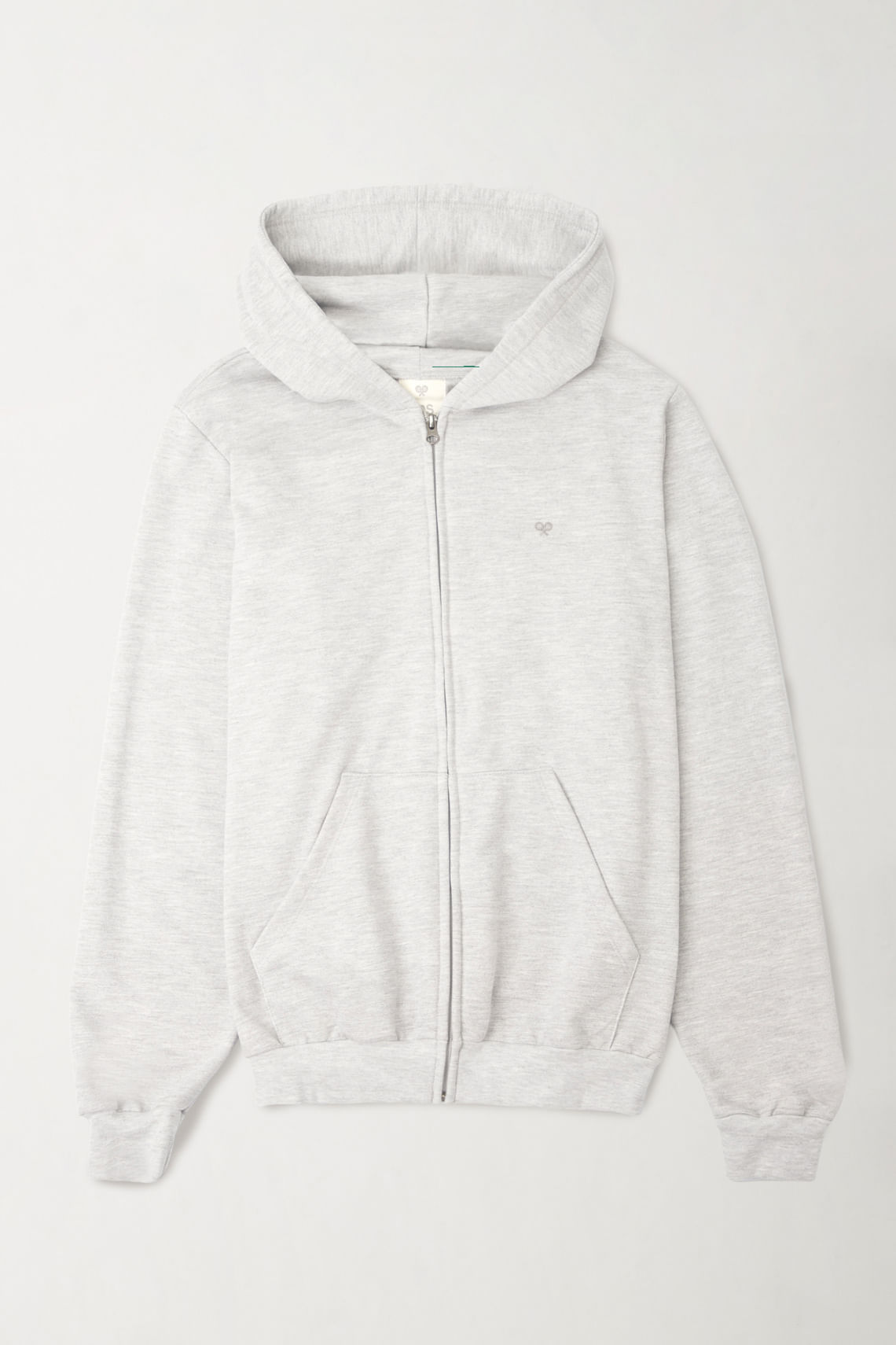 Buzo gris manga larga para hombre