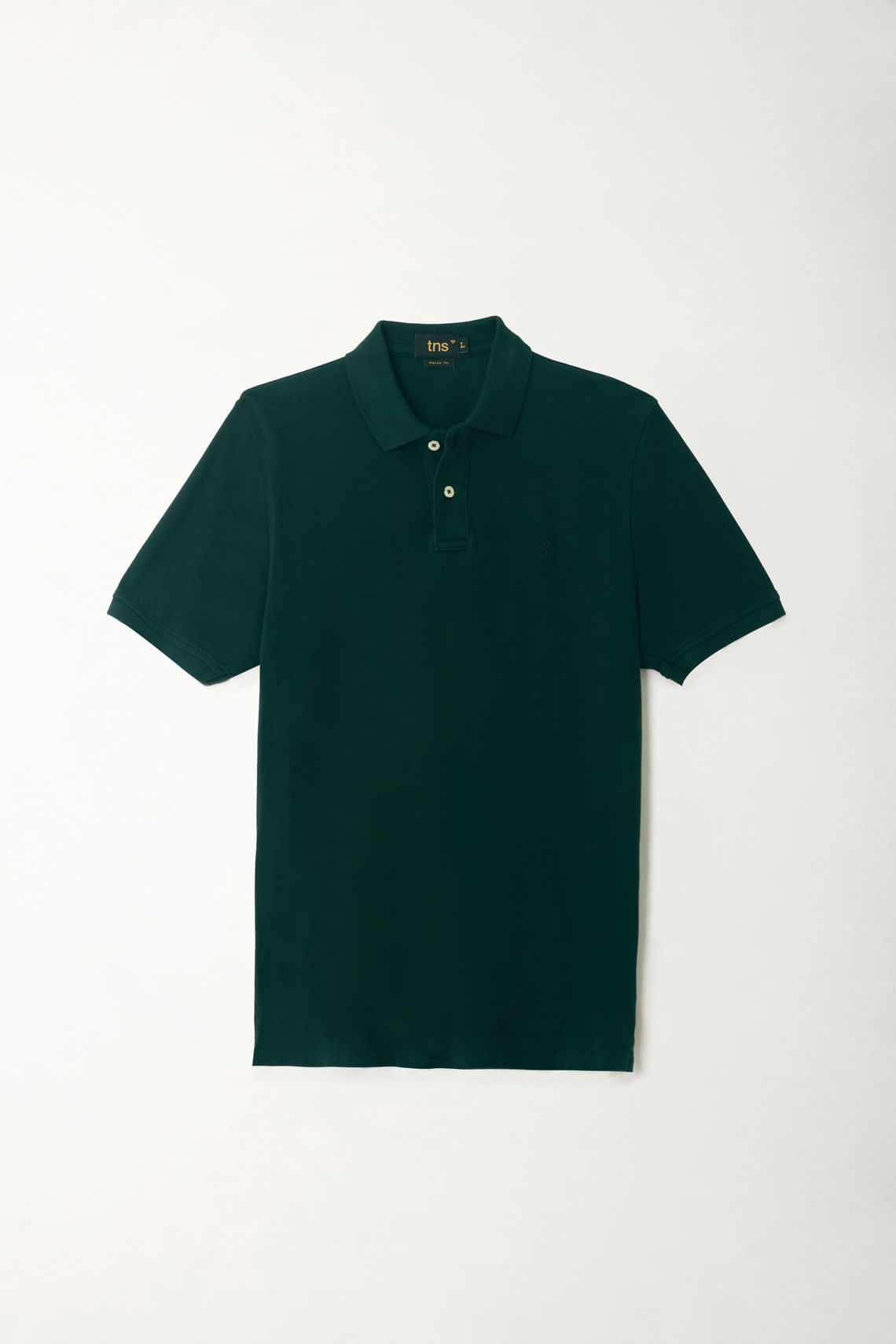 Polo verde 100% Algodón para hombre