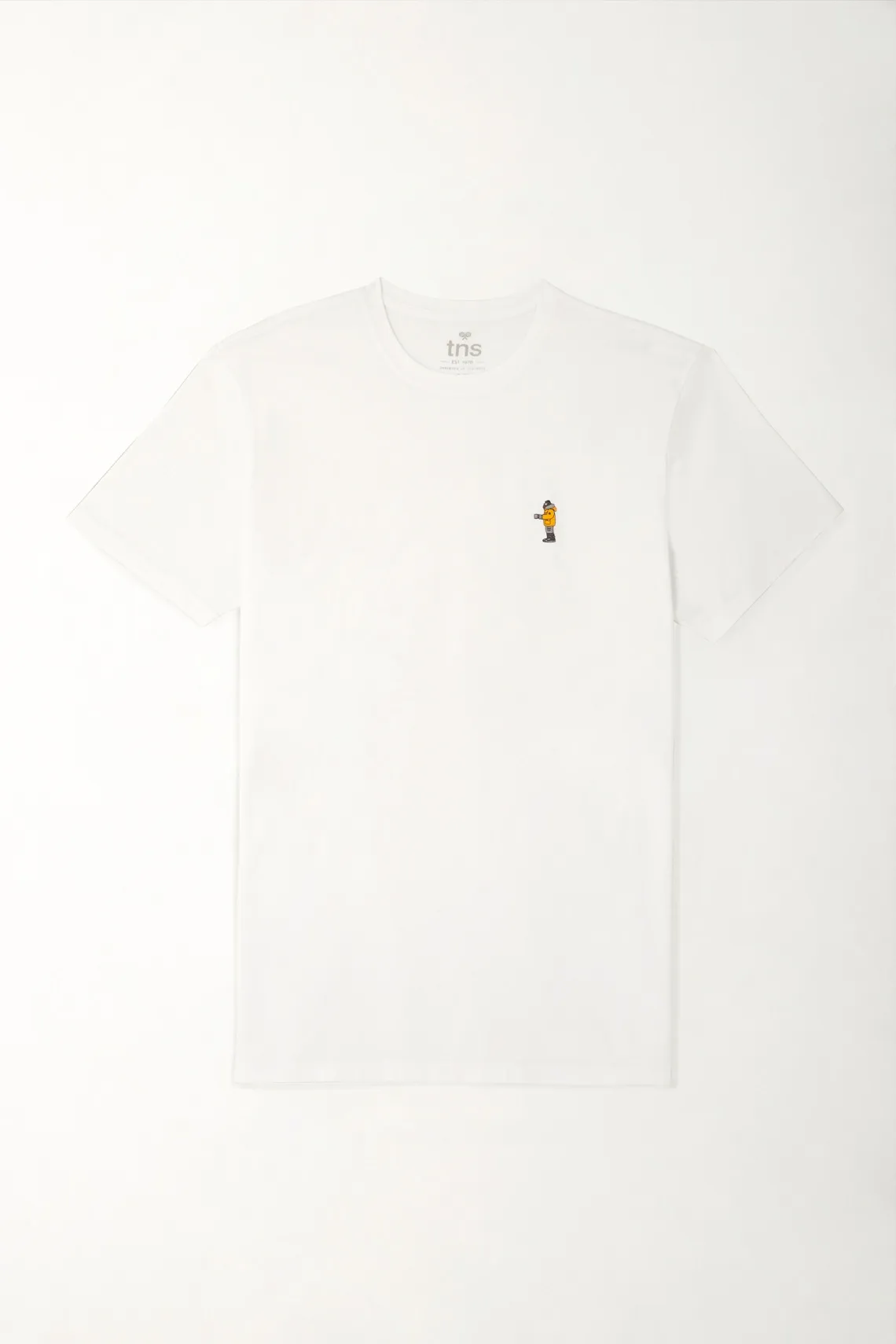 Camiseta de cuello redondo para hombre