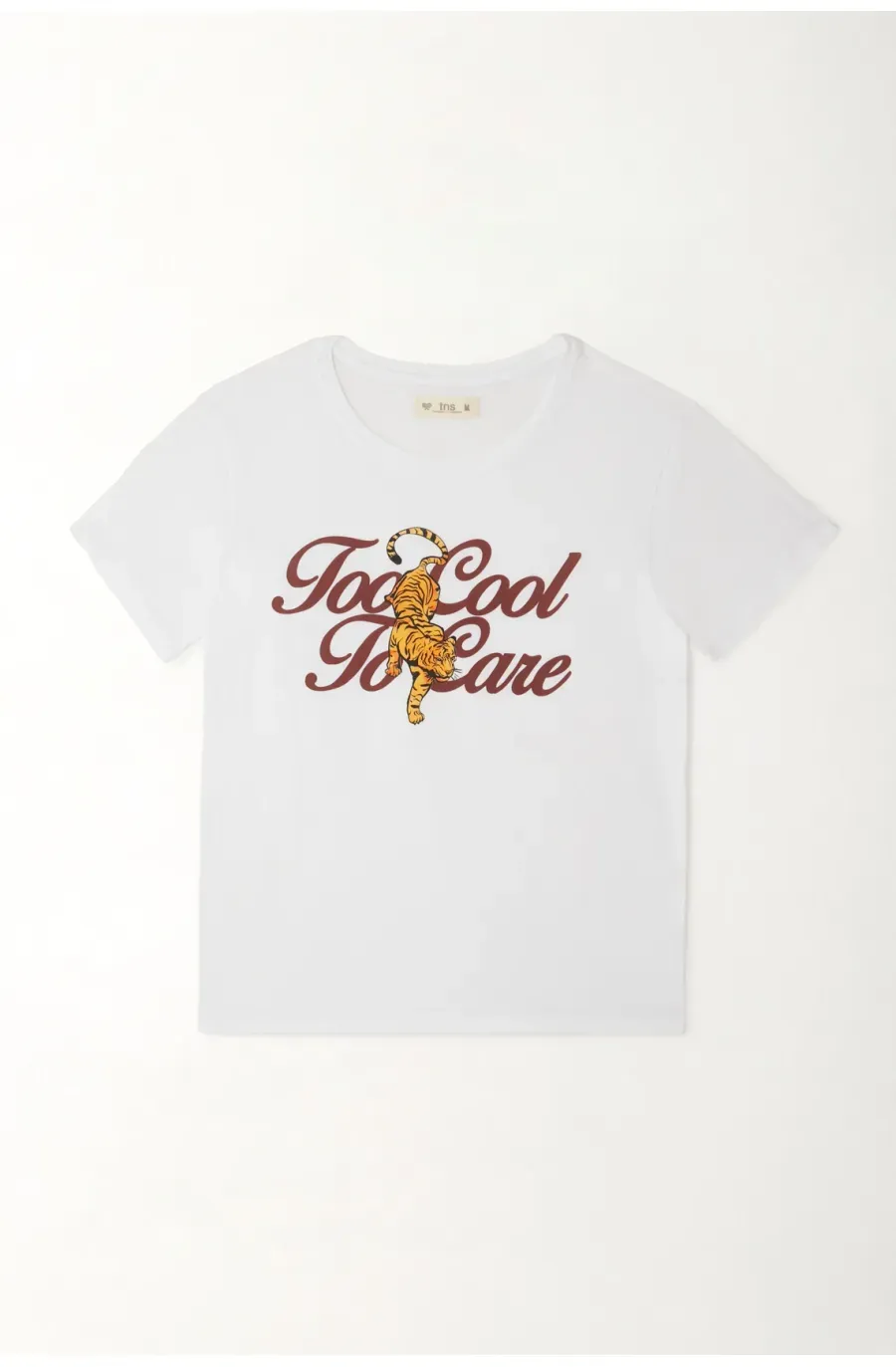 Camiseta básica estampada para mujer