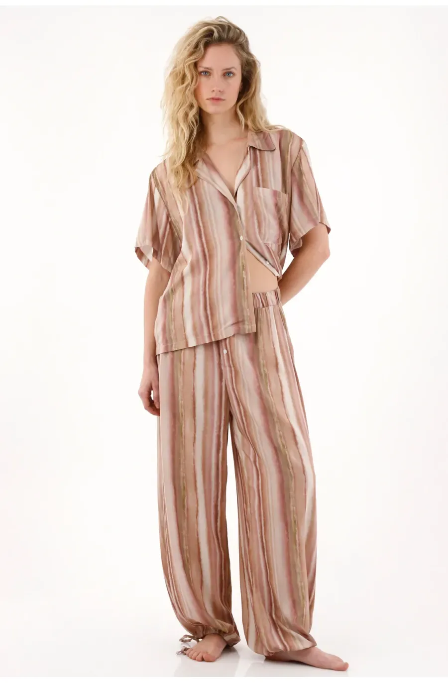 Pijama de pantalón largo para mujer