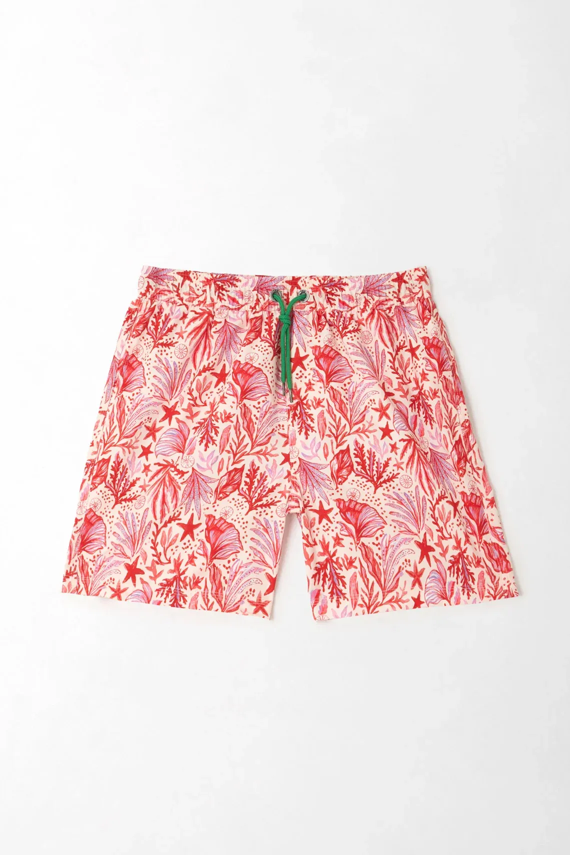 Pantaloneta de rayas y tiburones para hombre