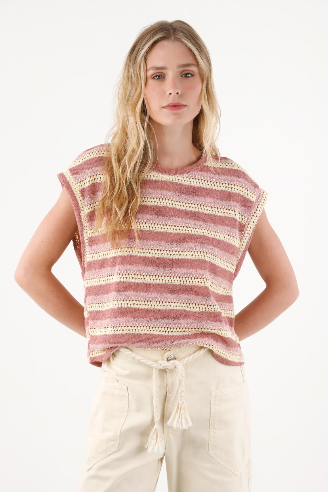 Camiseta Oversize manga corta para mujer