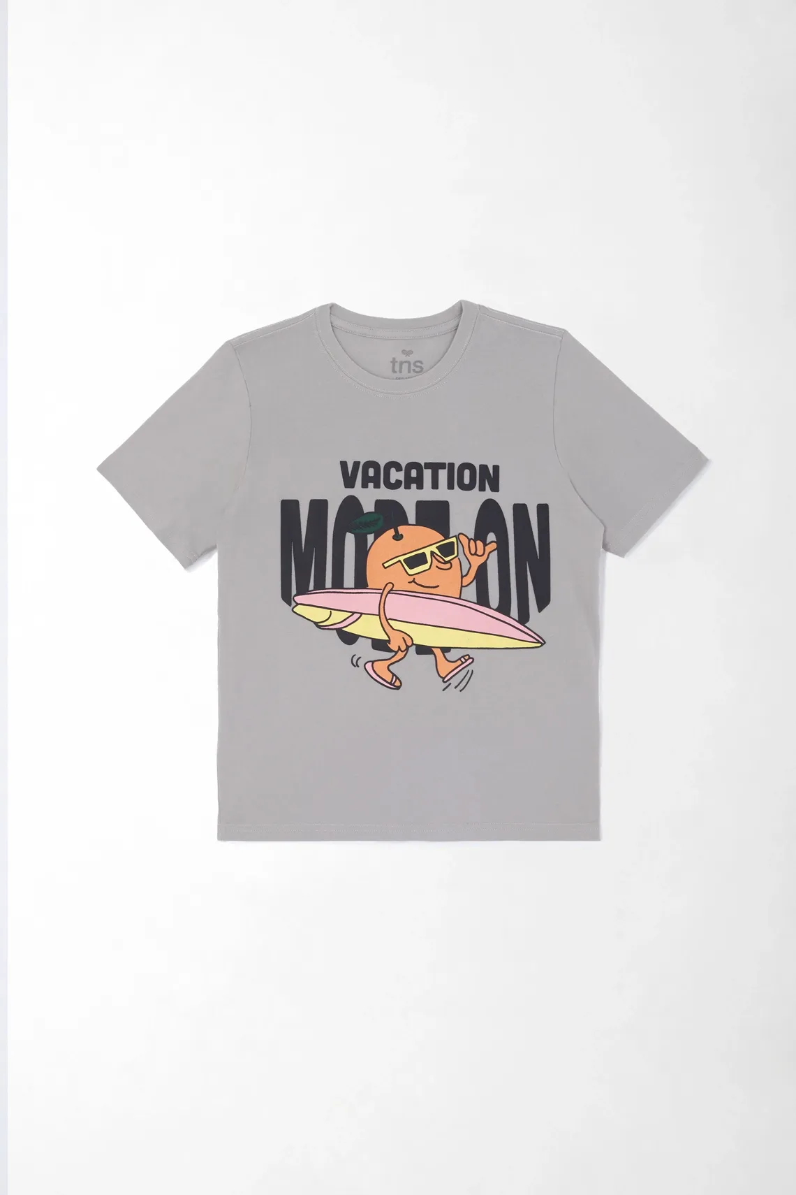 Camiseta manga corta estampada para niño