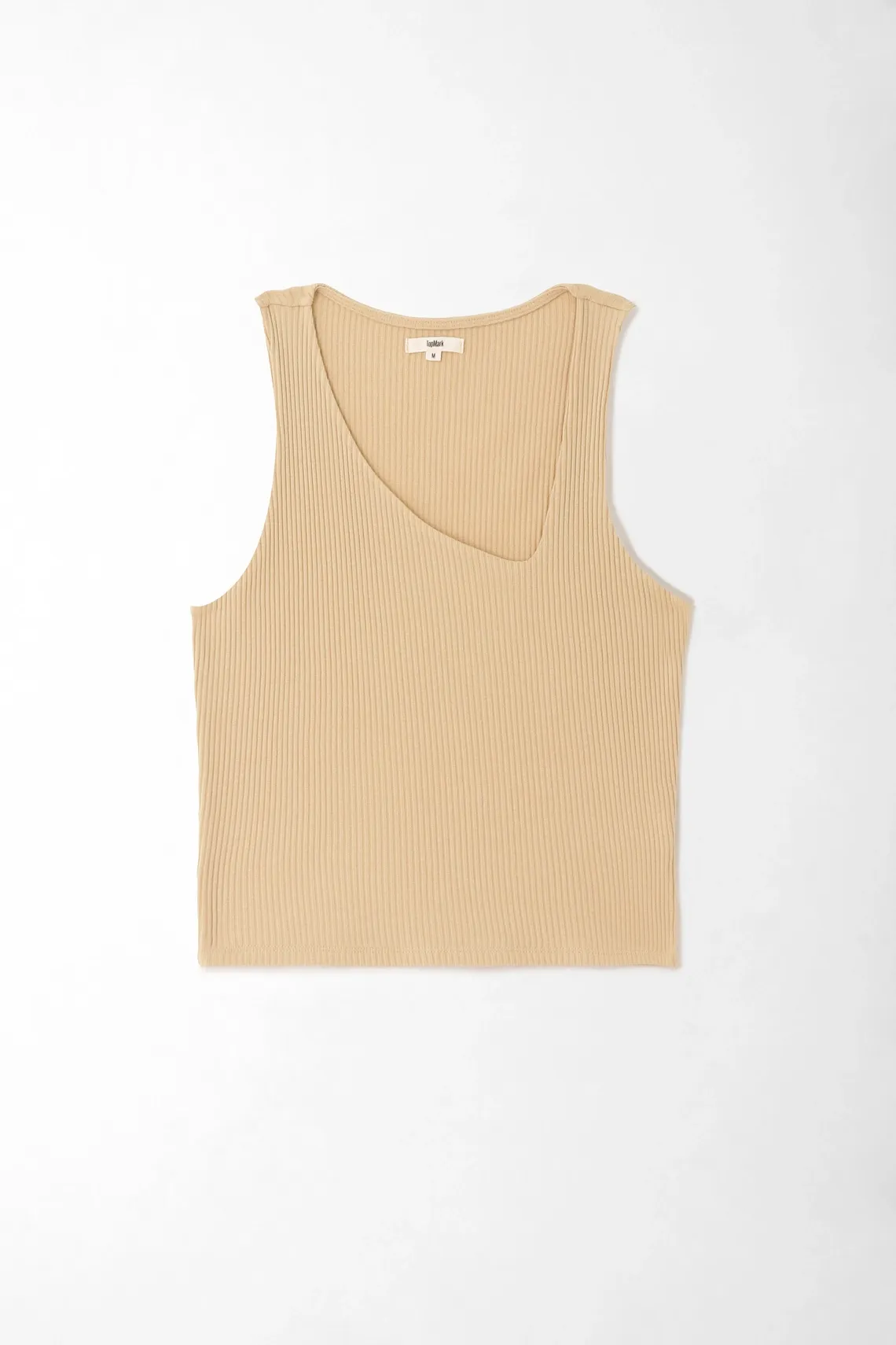 Camiseta manga sisa para mujer