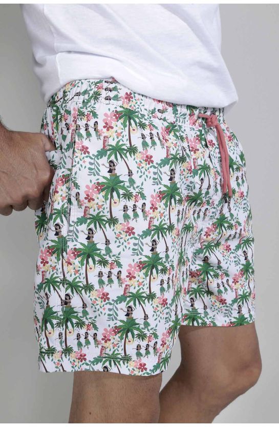 pantalonetas hawaianas para hombres